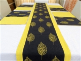Doppelganger Homes Table runner and Placemats set (7PCS)-29