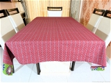 Doppelganger Homes Kalamkari Cotton Dining Table Cover