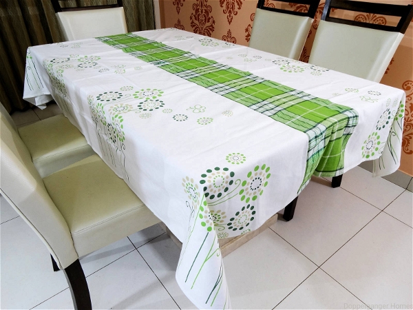 Doppelganger Homes 6 Seater Cotton Table Cover Set