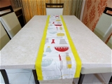 Doppelganger Homes "Spoon and Ladle" Cotton Table Runner