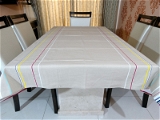 Doppelganger Homes Cotton 6 Seater Dining Table Cover-14