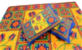 Kantha Embroidery Double Bed Sheet-38