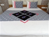 Embroidered  Double Bed Sheet-150