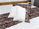 Doppelganger Homes Kalamkari Double Bed sheet  set-82