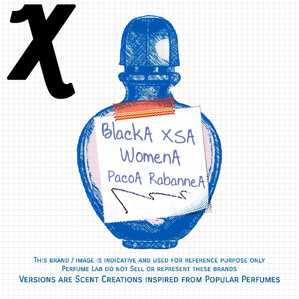 BlackA XSA WomenA by PacoA RabanneA Version Id.:  PL0127 - 9ml EDP Spray