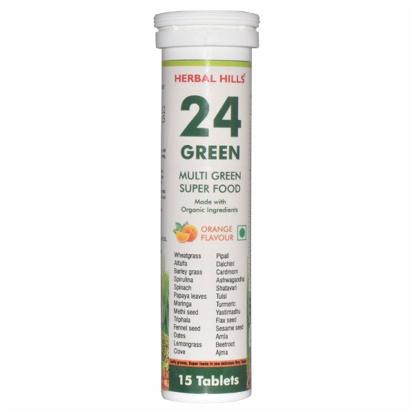 24 Green 15 Tablets
