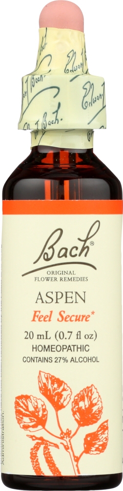 BACH ORIGINAL FLOWER REMEDIES: Aspen, 0.7 oz