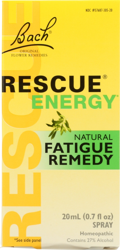 BACH: Original Flower Remedies Rescue Energy, 0.7 oz
