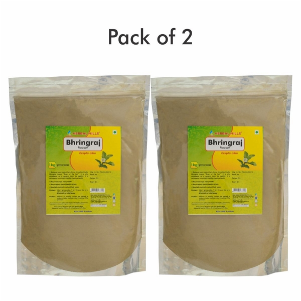 Bhringraj powder - 1kg - Pack of 2 - 2.200