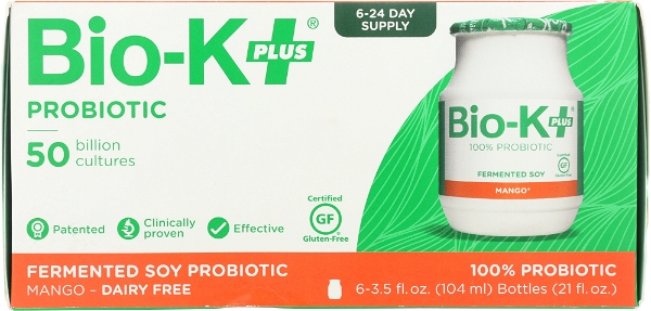 BIO-K+ BIO K: Acidophilus Dairy Free 6 pk, 21 oz