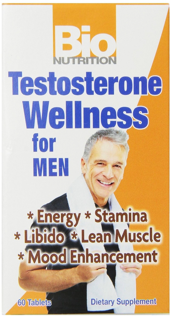 BIO NUTRITION: Testosterone Wellness for Men, 60 tablets