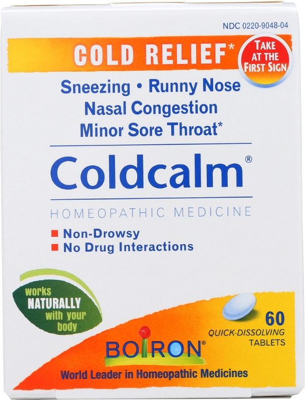 BOIRON: Coldcalm Homeopathic Cold Medicine, 60 Tablets
