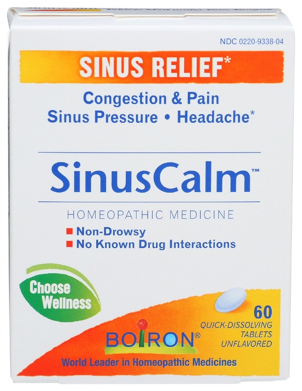 BOIRON: Tablets Sinuscalm, 60 tb