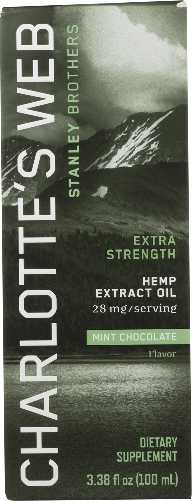 CHARLOTTES WEB: Oil Mint Choc Extra Strength, 3.38 oz