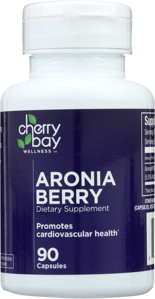 CHERRY BAY WELLNESS: Aronia Berry Dietary Supplement, 90 cp