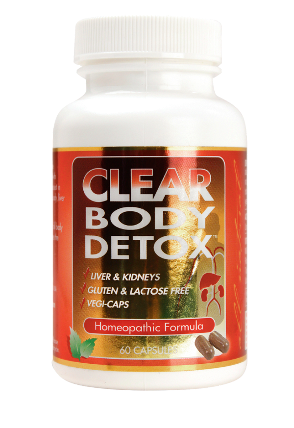 CLEAR PRODUCTS: Detox Body Homeopathic Herbal, 60 cp