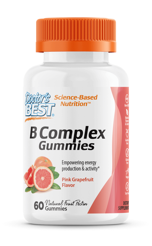DOCTORS BEST: Vitamin B Complex Gummies, 60 ea