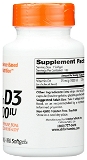 DOCTORS BEST: Vitamin D3 1000Iu, 180 sg