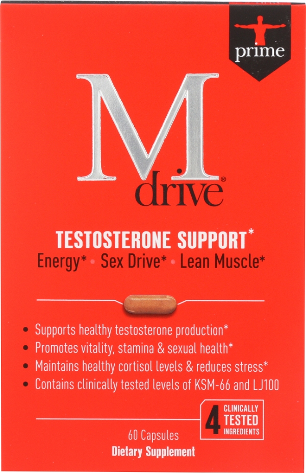 DREAMBRANDS: Mdrive Prime Testosterone Support, 60 tablets