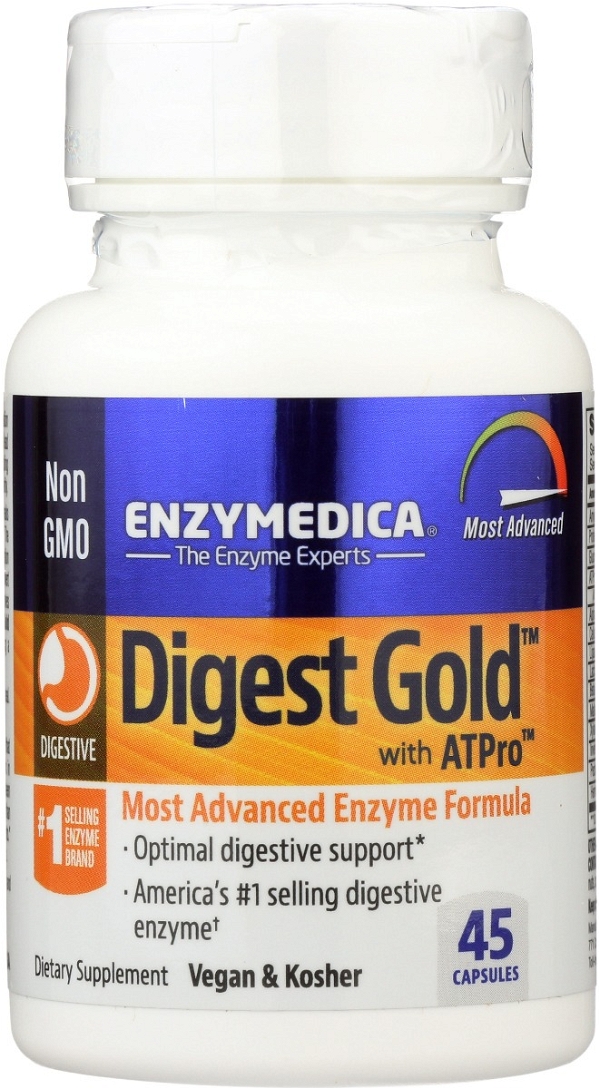 ENZYMEDICA: Digest Gold With Atpro, 45 cp