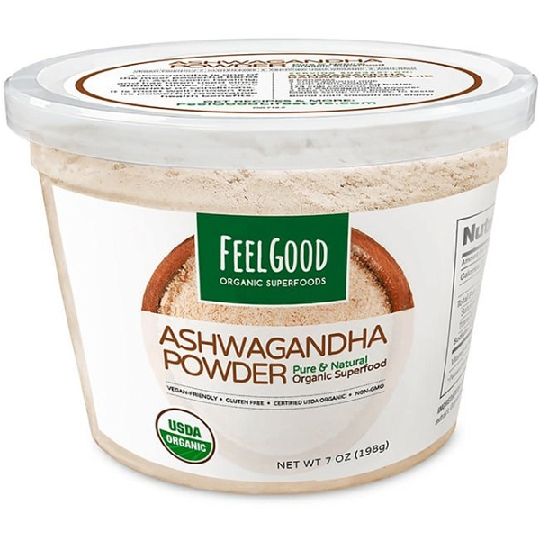 FEELGOOD ORGANIC SUPERFOODS: Ashwaganda Powder, 7 oz