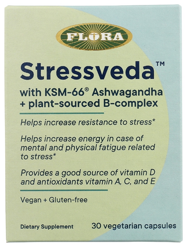 FLORA HEALTH: Stressveda, 30 vc