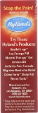 HYLANDS HYLAND'S: Leg Cramps Homeopathic Natural Relief, 100 Tablets