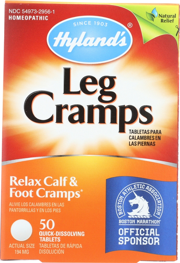 HYLANDS HYLAND'S: Leg Cramps Homeopathic Natural Relief, 50 Tablets