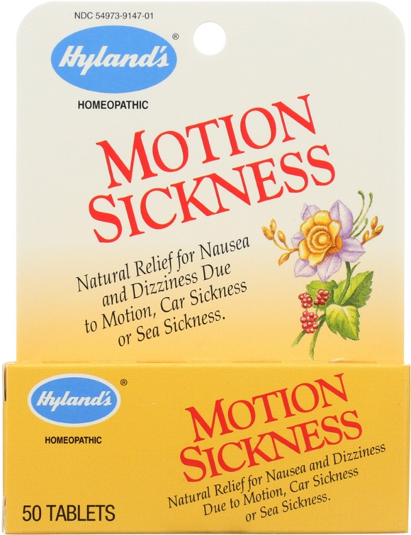 HYLANDS HYLAND'S: Motion Sickness, 50 Tablets