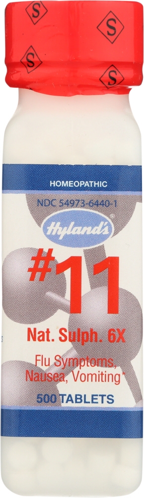 HYLANDS HYLAND'S: No.11 Natrum Sulphuricum 6X, 500 Tablets