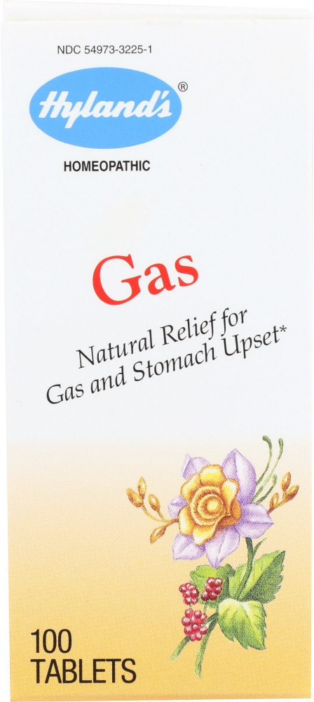 HYLANDS HYLAND'S: Relief for Gas and Upset Stomach, 100 tablets