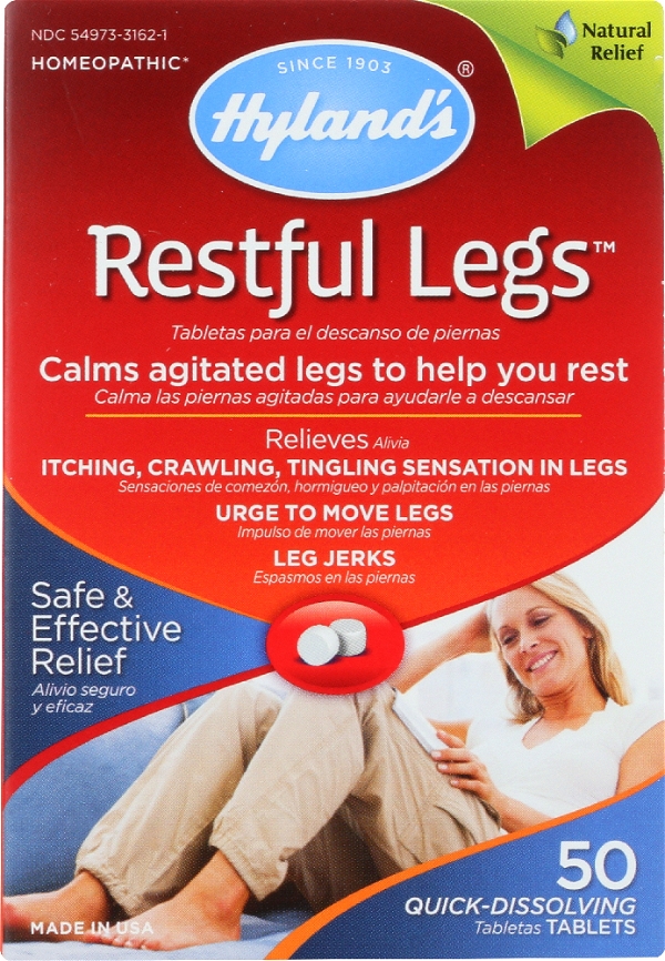 HYLANDS HYLAND'S: Restful Legs, 50 Quick-Dissolving tablets