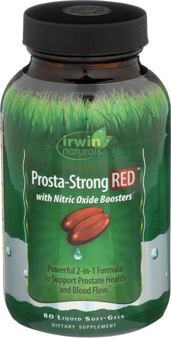 IRWIN NATURALS: Prosta Strong Red, 80 sg