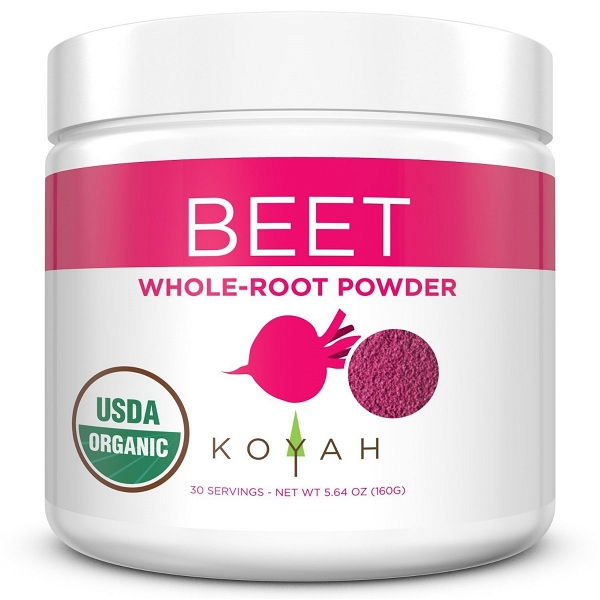 KOYAH: Beet Whole Root Powder, 5.64 oz