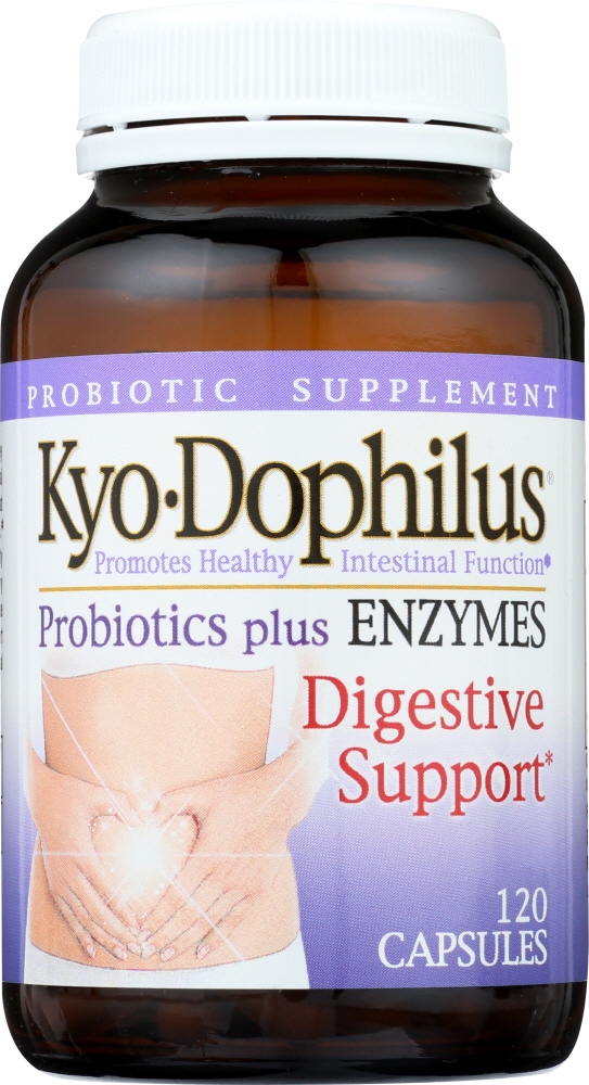 KYOLIC: Kyo-Dophilus Probiotics Plus Enzymes, 120 capsules