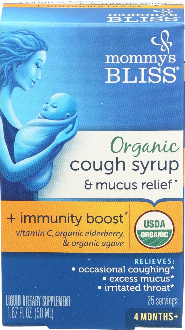 MOMMYS BLISS: Baby Cough Syrup Mucus Immune, 1.67 fo