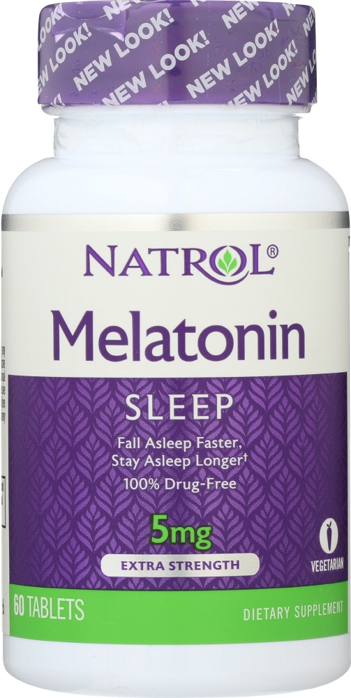 NATROL: Melatonin 5 mg, 60 Tablets