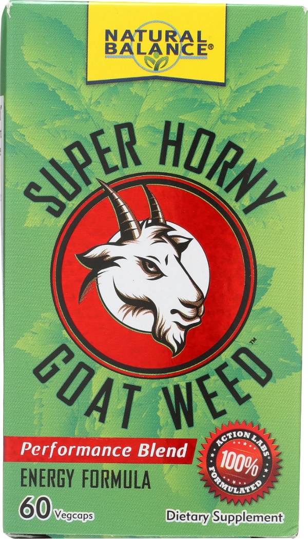 NATURAL BALANCE: Super Horny Goat Weed, 60 vc