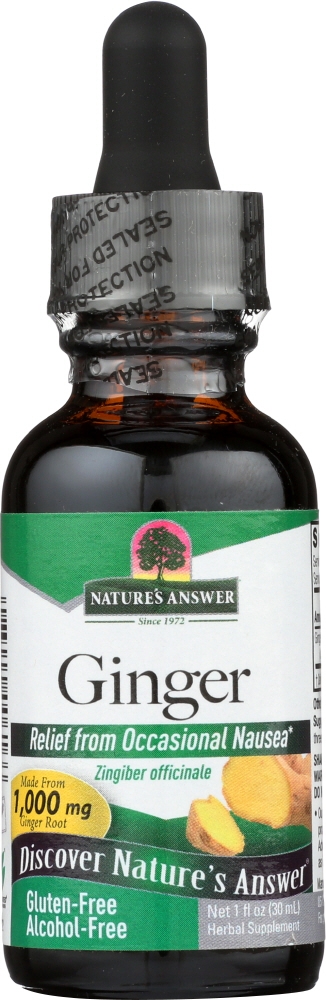 NATURES ANSWER NATURE'S ANSWER: Ginger Alcohol-Free 1,000 mg, 1 oz