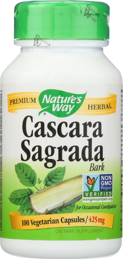 NATURES WAY NATURE'S WAY: Cascara Sagrada Aged Bark 425 mg, 100 vcaps
