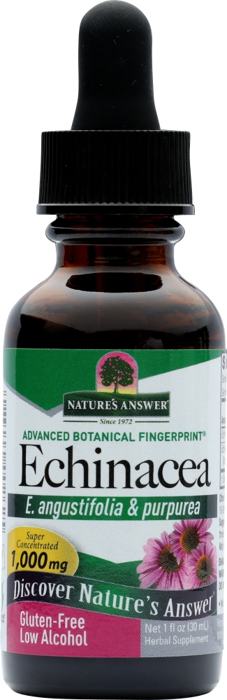 NATURES ANSWER: Echinacea Root Liquid Extract, 1 oz