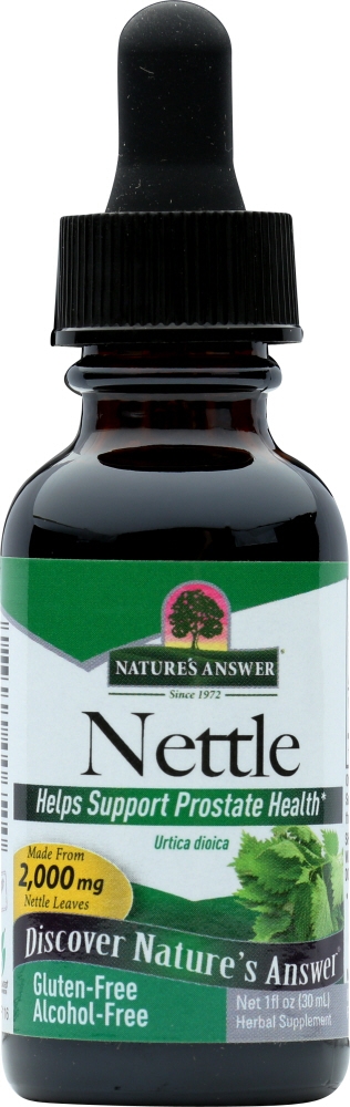 NATURES ANSWER: Nettles Alcohol Free, 1 oz