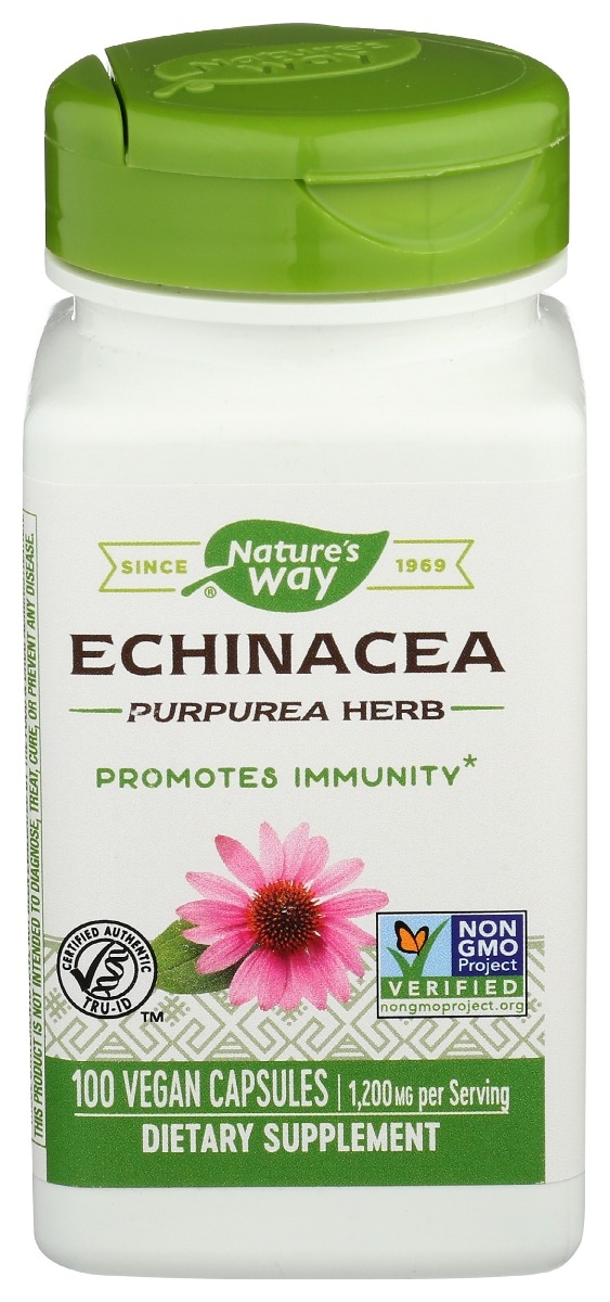 NATURES WAY: Echinacea Purpurea Herb, 100 cp