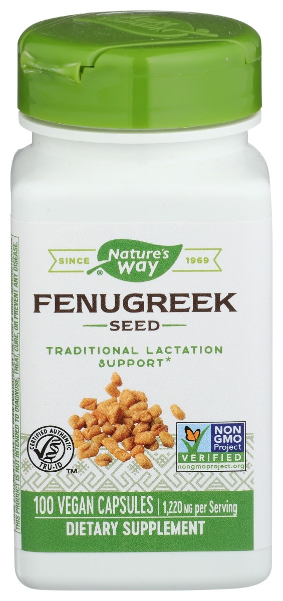 NATURES WAY: Fenugreek Seed, 100 cp