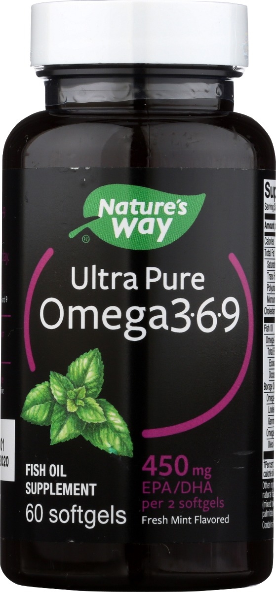 NATURE'S WAY NATURES WAY: Omega 369 Ultra Pure, 60 sg