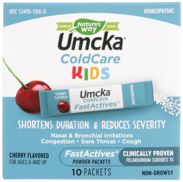 NATURES WAY: Umcka Cherry Coldcare Kids, 10 un