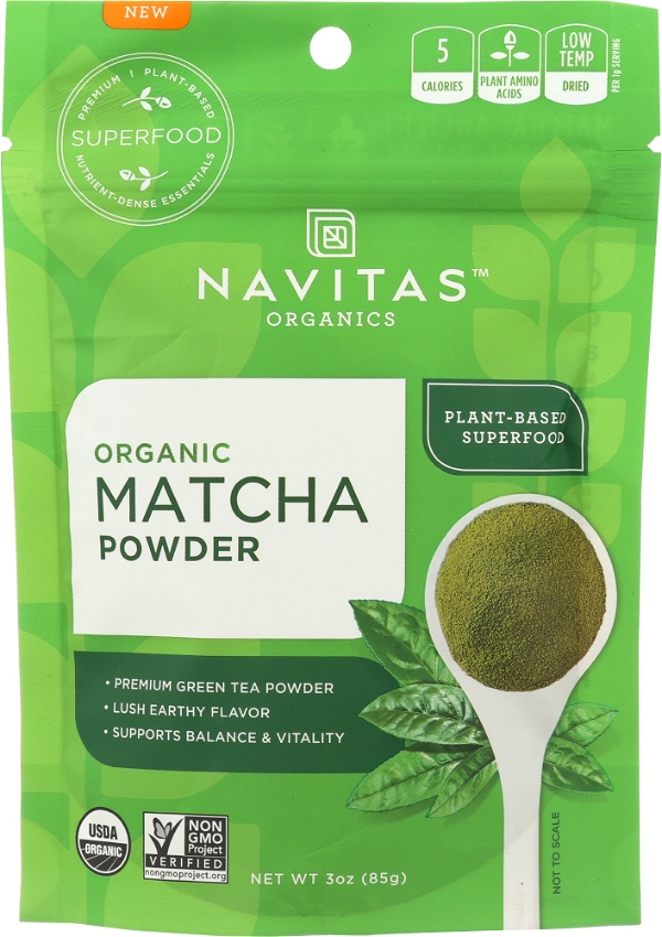 NAVITAS: Matcha Powder, 3 oz