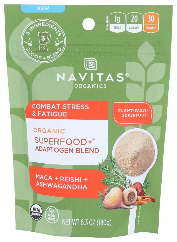 NAVITAS: Organic Superfood Adaptogen Blend, 6.3 oz