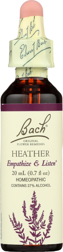 BACH NELSON BACH: Empathize & Listen Flower Remedies Heather, 20 ml