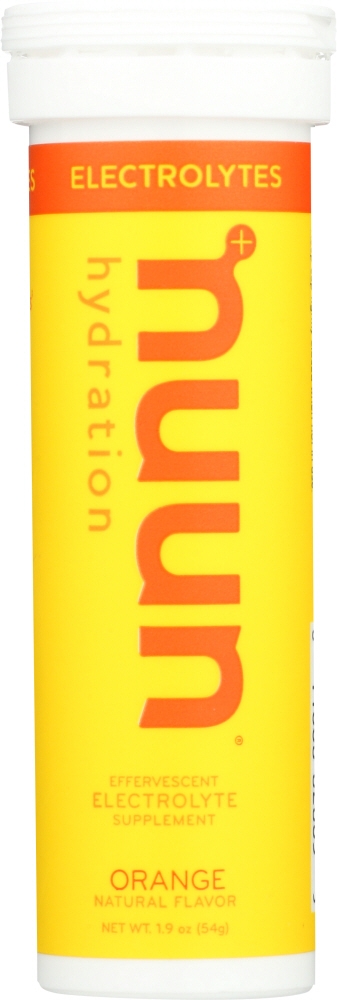 NUUN: Beverage Tube Orange, 10 tb